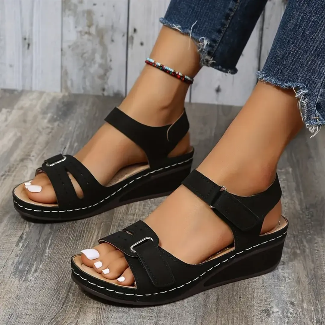 2024 casual fish-mouth Roman sandals