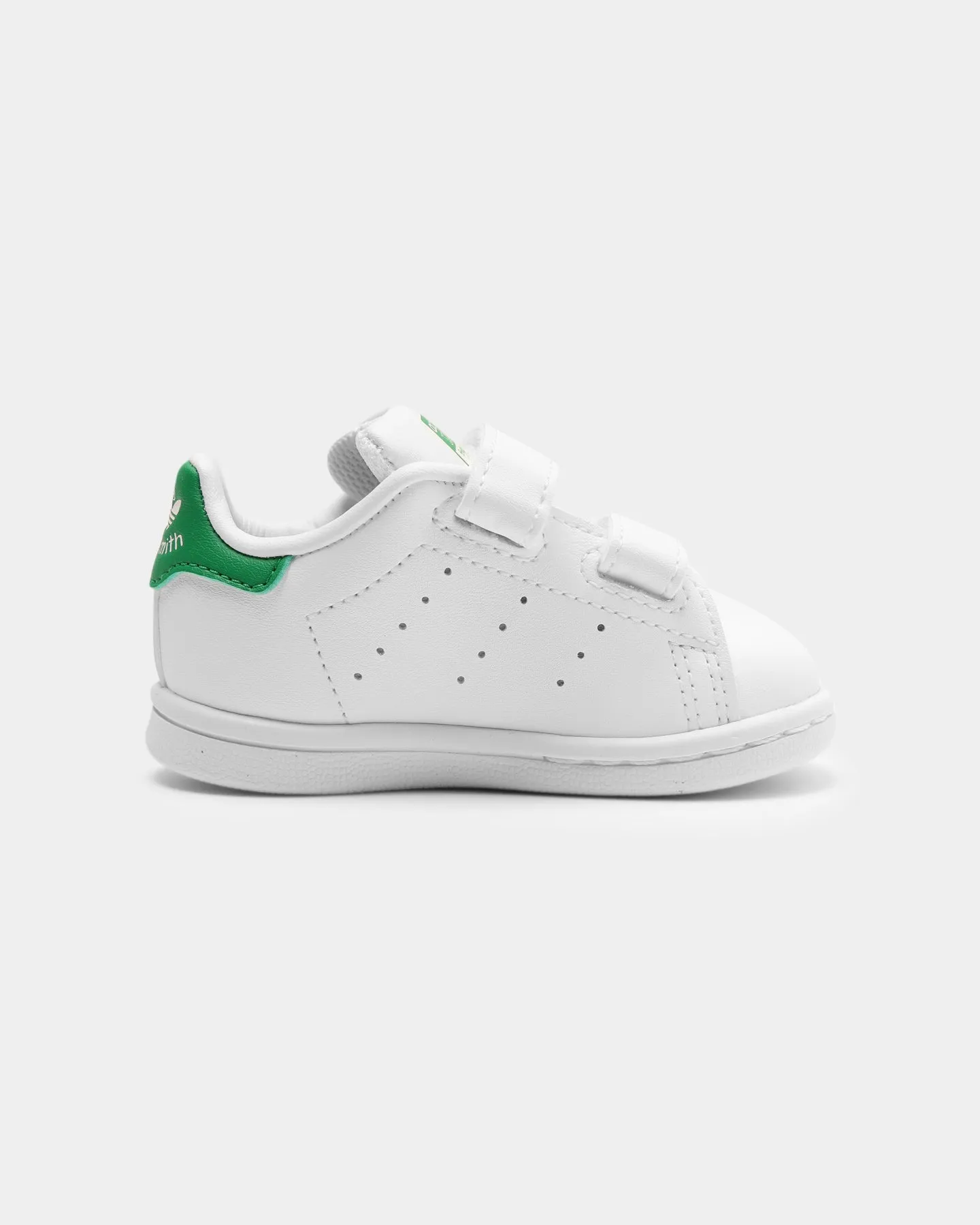 Adidas Toddler's Stan Smith Cloud White/Cloud White/Green