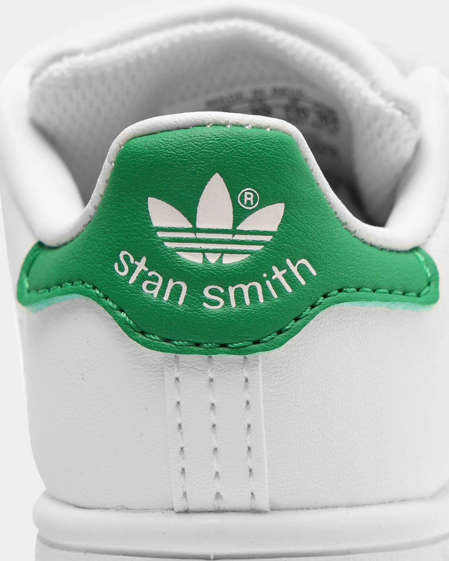 Adidas Toddler's Stan Smith Cloud White/Cloud White/Green