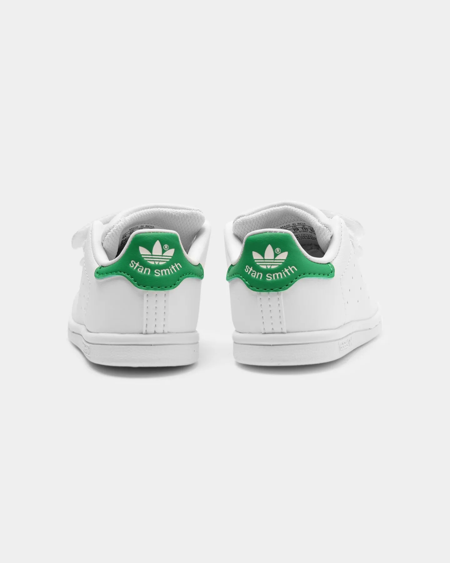 Adidas Toddler's Stan Smith Cloud White/Cloud White/Green