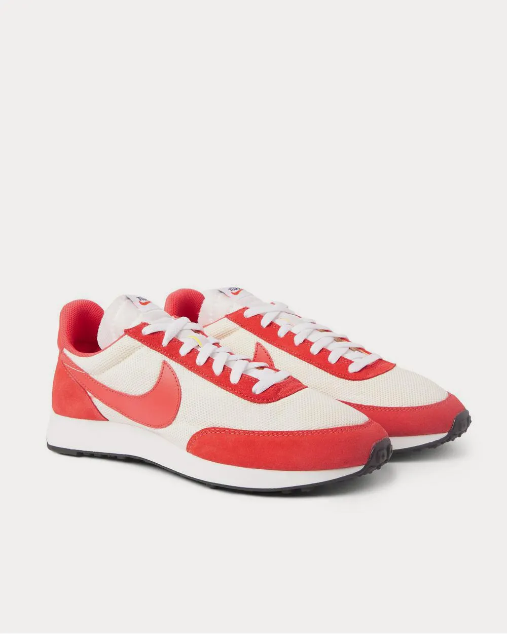 Air Tailwind 79 Mesh, Suede and Leather  White low top sneakers