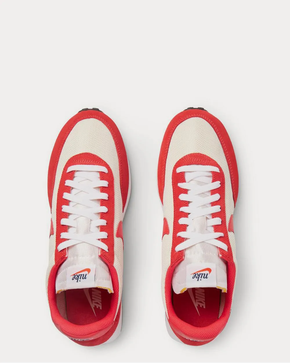 Air Tailwind 79 Mesh, Suede and Leather  White low top sneakers