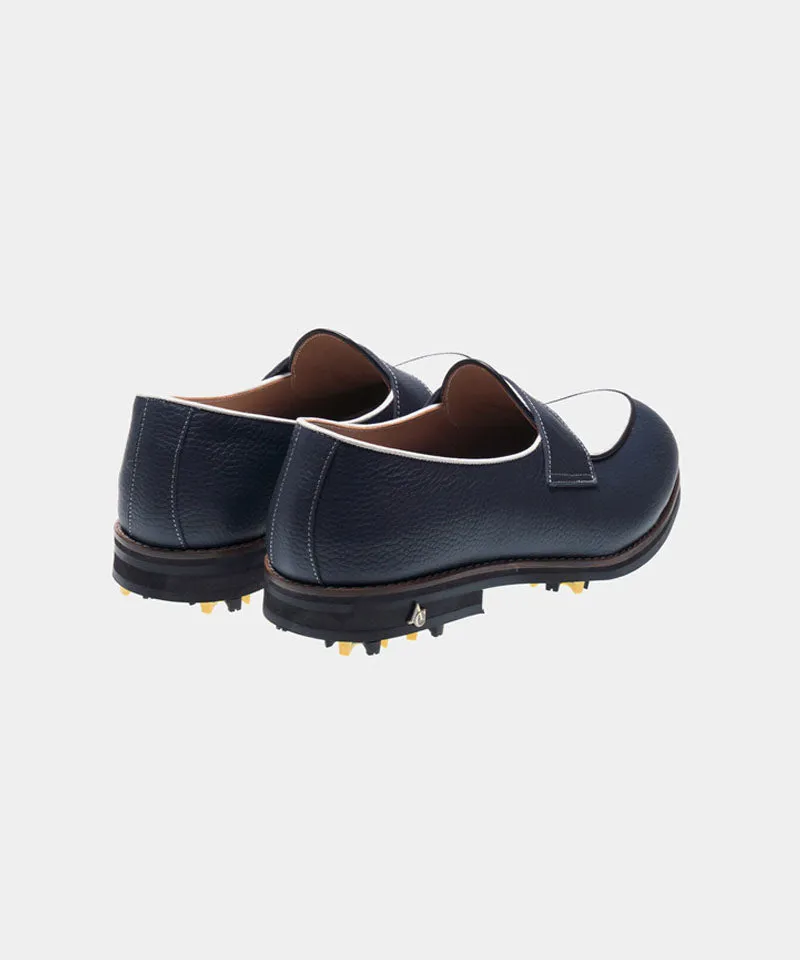 ALL CLASSIC Golf Noble Penny Loafer Classic Golf Shoes - Navy