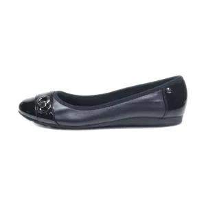 Anne Klein Ballerinas Leather Black Colour For Women