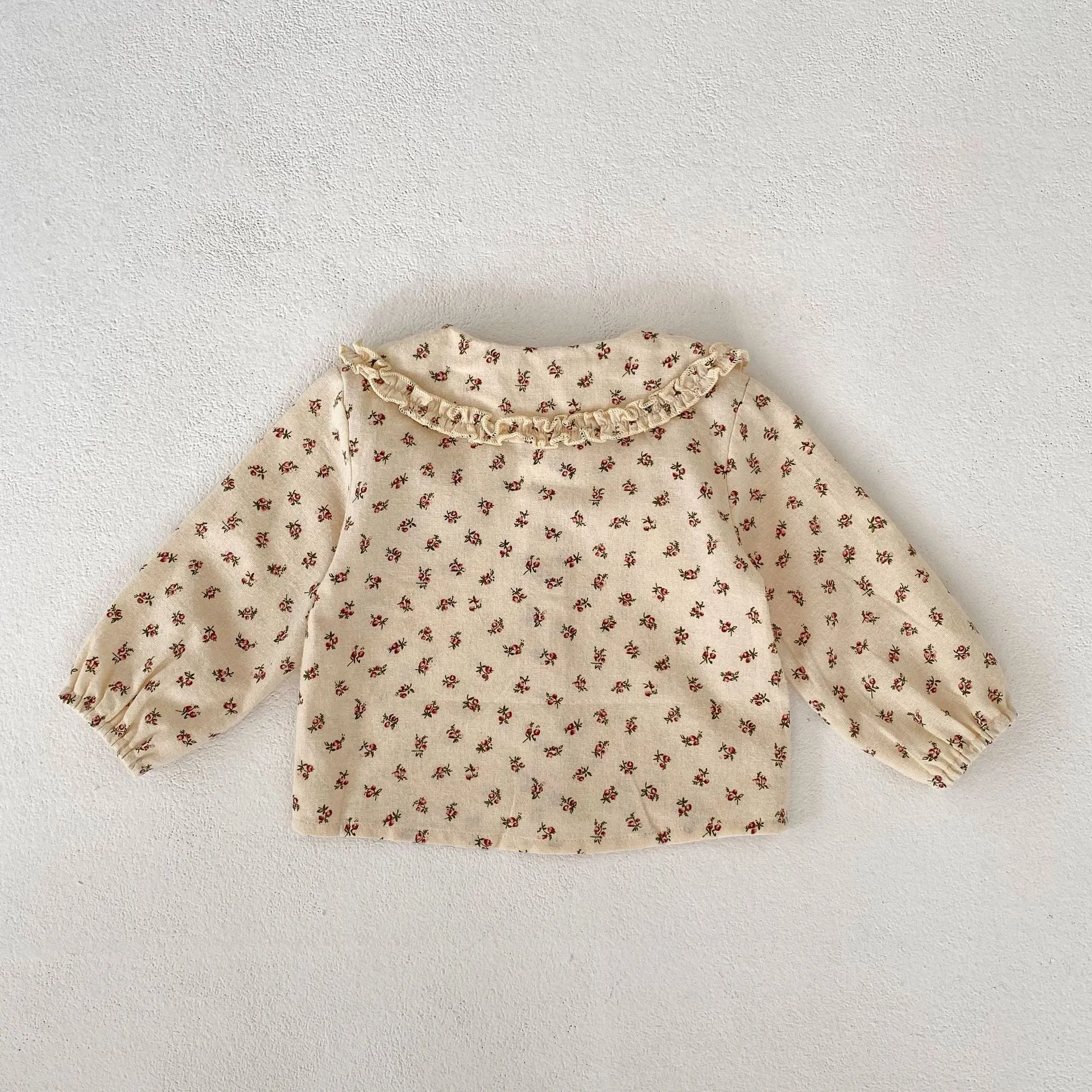 Baby Girl Romper Green Polka Charm