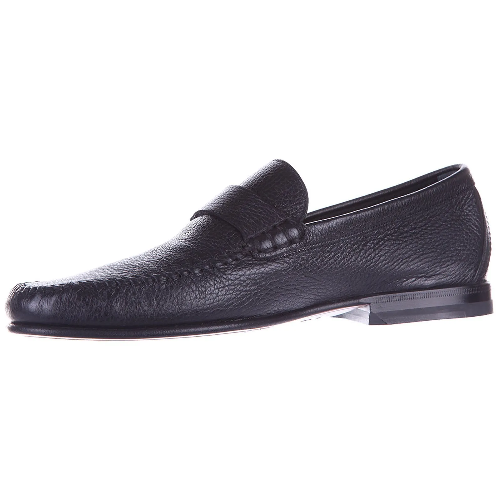 Bally Block Heel Loafers