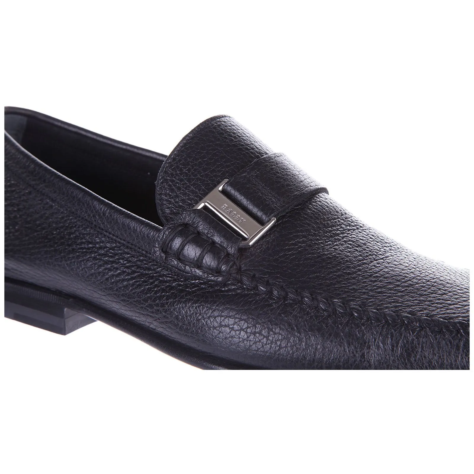 Bally Block Heel Loafers