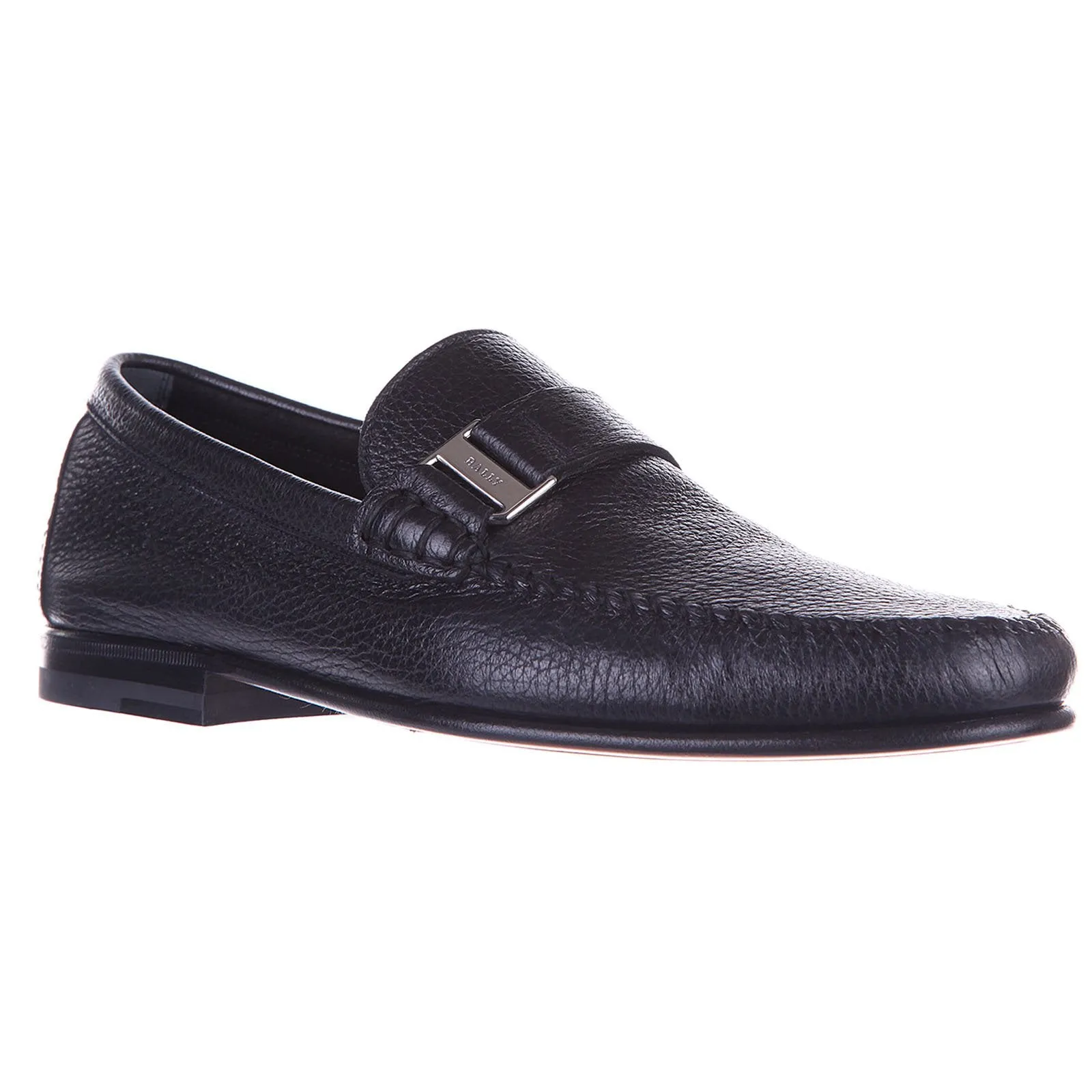 Bally Block Heel Loafers