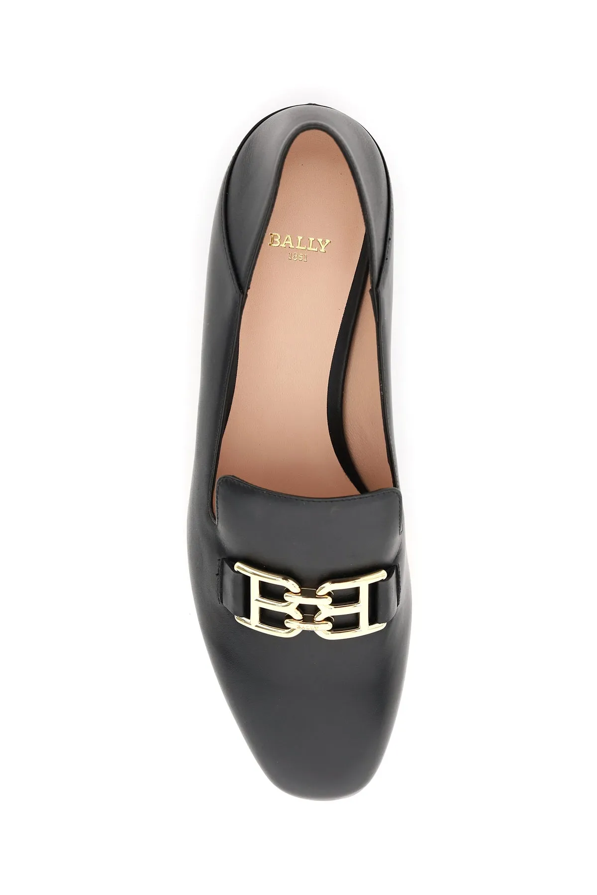 Bally Elely Logo Plaque Loafers