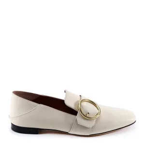 Bally Lottie Buckle Detailed Loafers