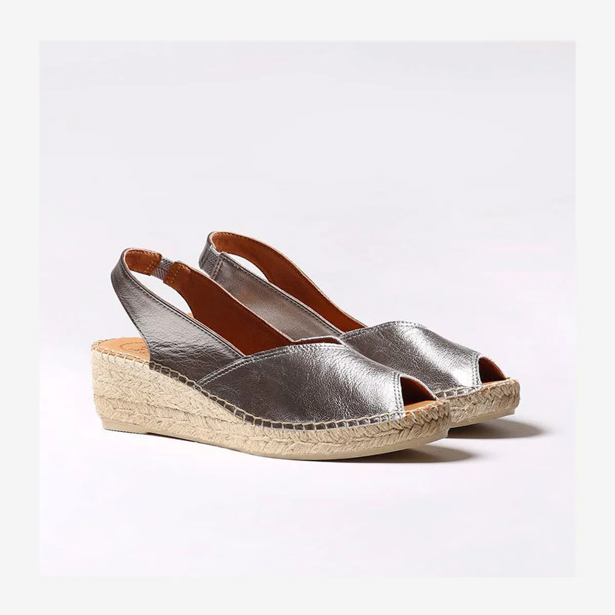 BERNIA-P MID HEEL ESPADRILLE
