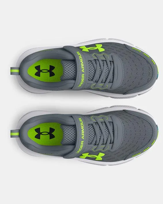 BOYS' PRE-SCHOOL UA ASSERT 10 - GRAVEL/LIME