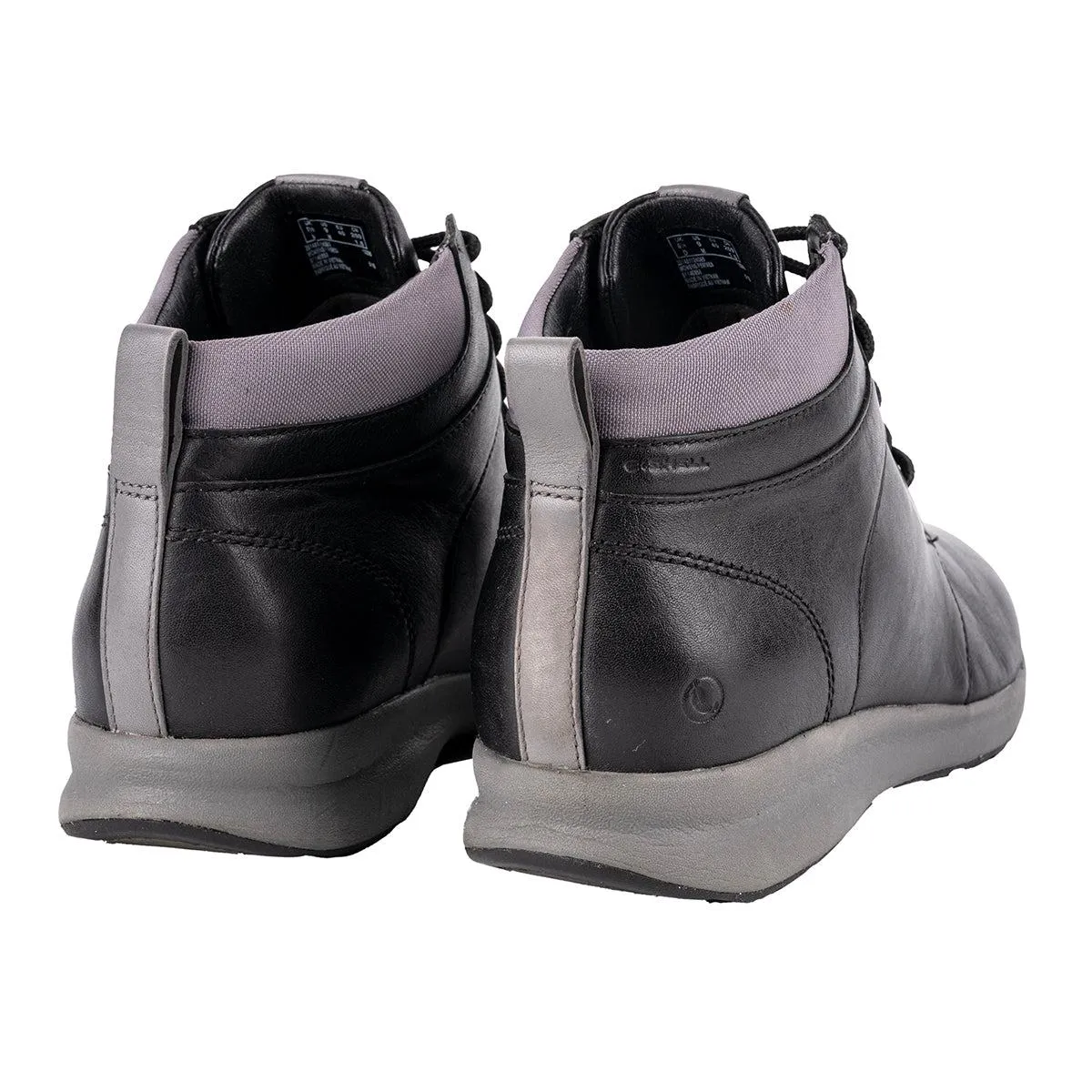 Clarks Unstructured By Adorn Walk Ankle Boots Leather Black Colour For Women