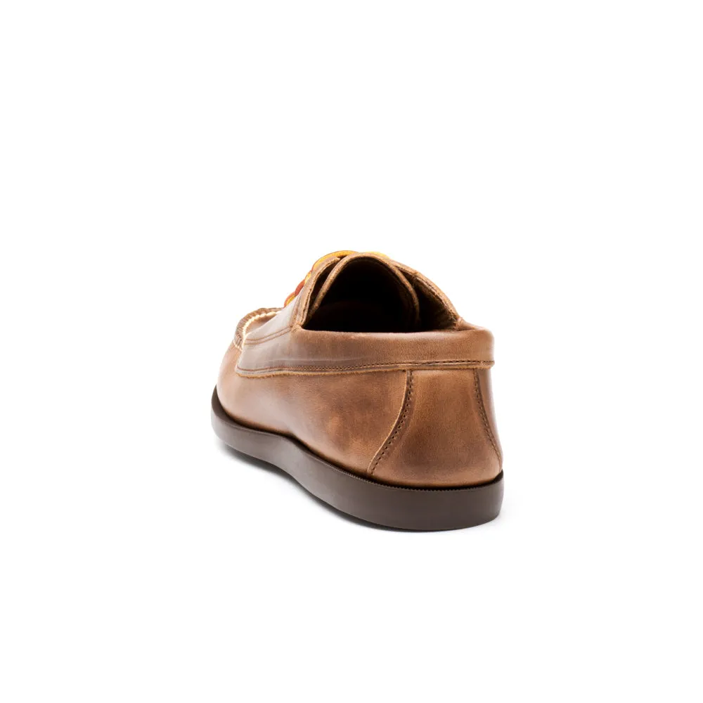 Classic Ranger-moc - Natural w/brown sole