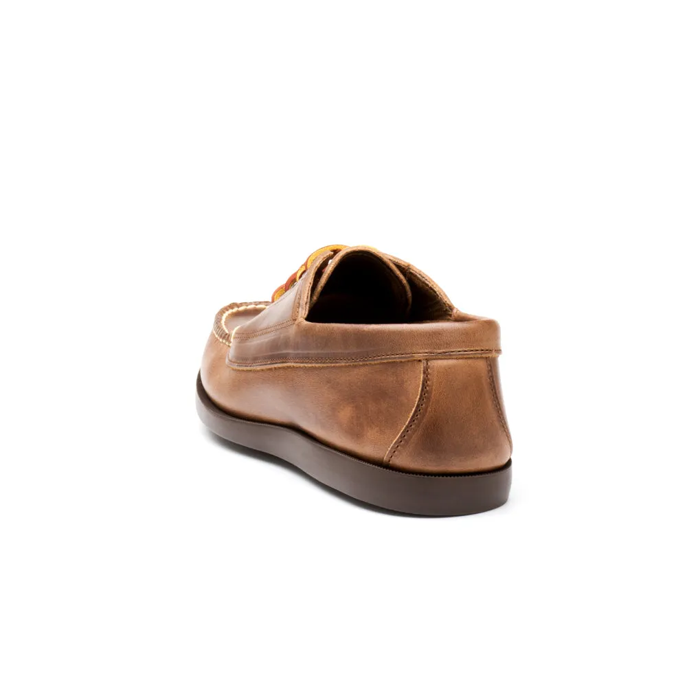 Classic Ranger-moc - Natural w/brown sole