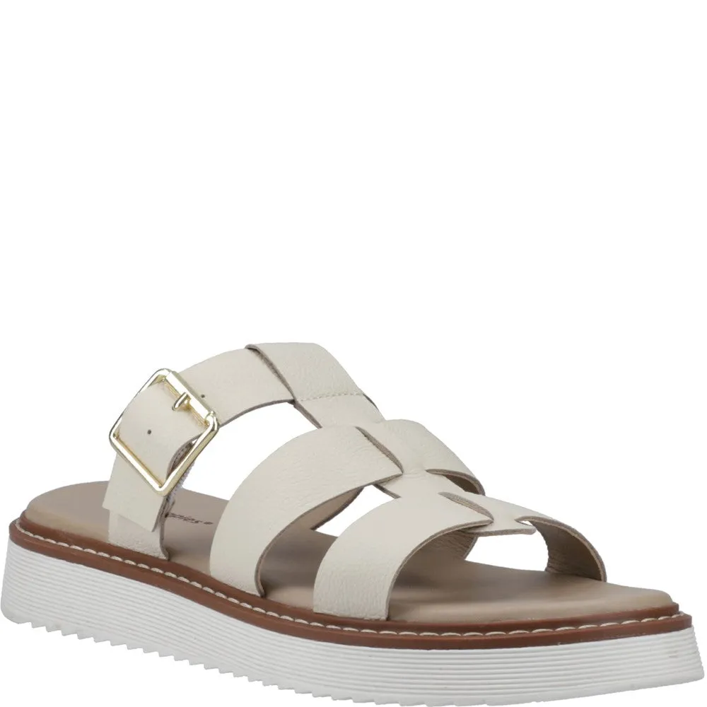 Cream Celeste Slide Sandals