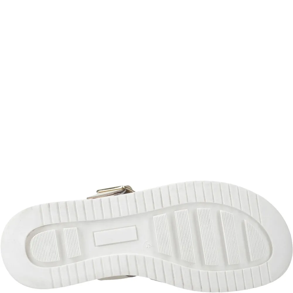 Cream Celeste Slide Sandals