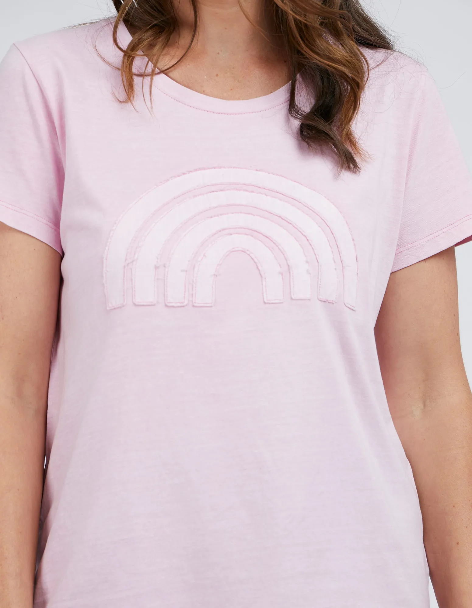 Crescent Tee - Pink