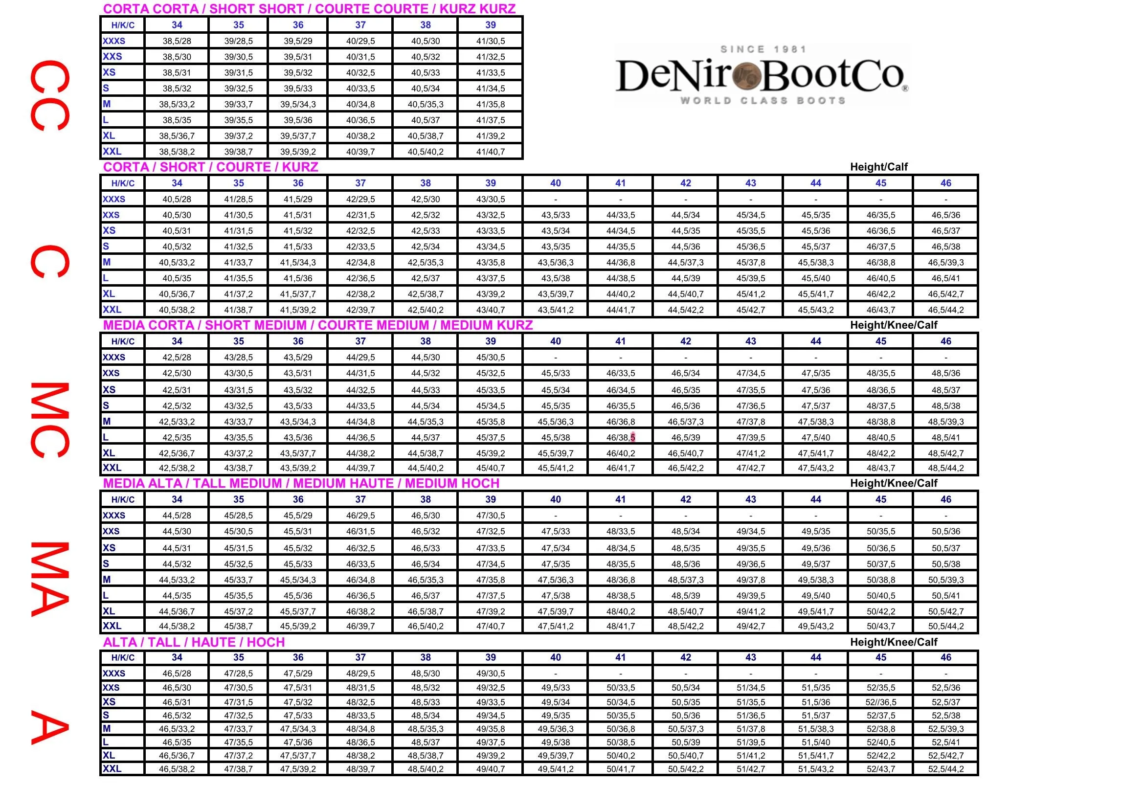 DeNiro S3602 Boots