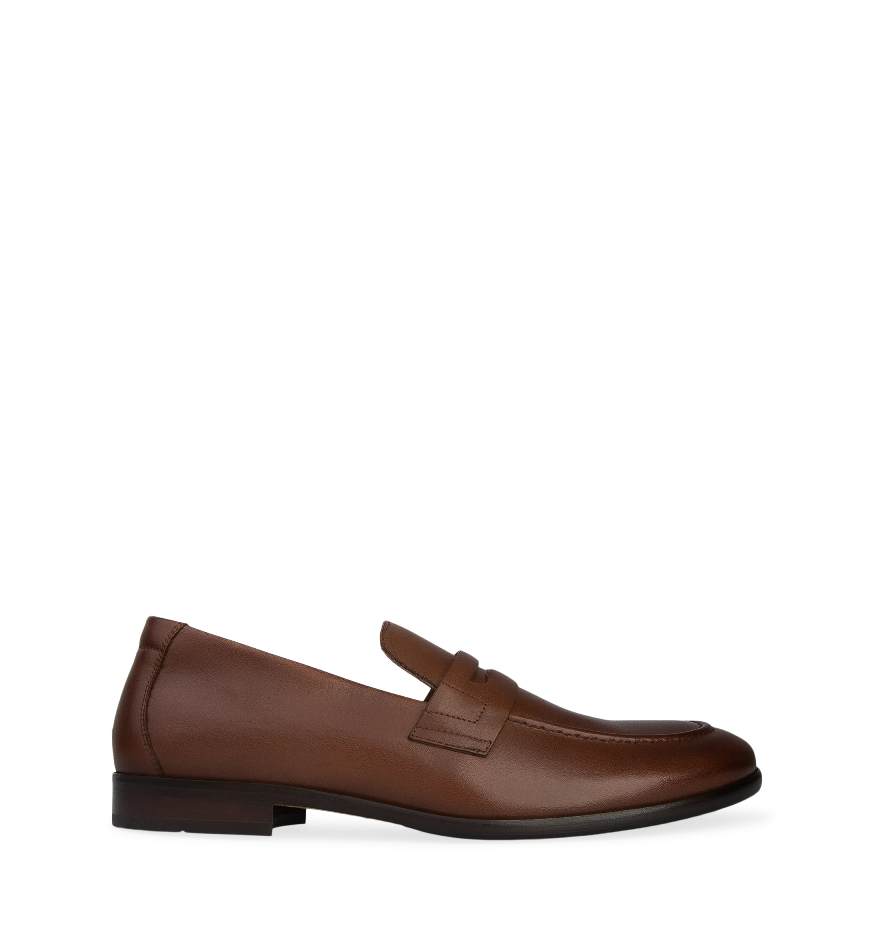 Electrum 2 Chocolate Leather Loafers