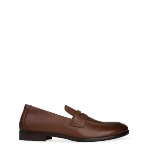 Electrum 2 Chocolate Leather Loafers