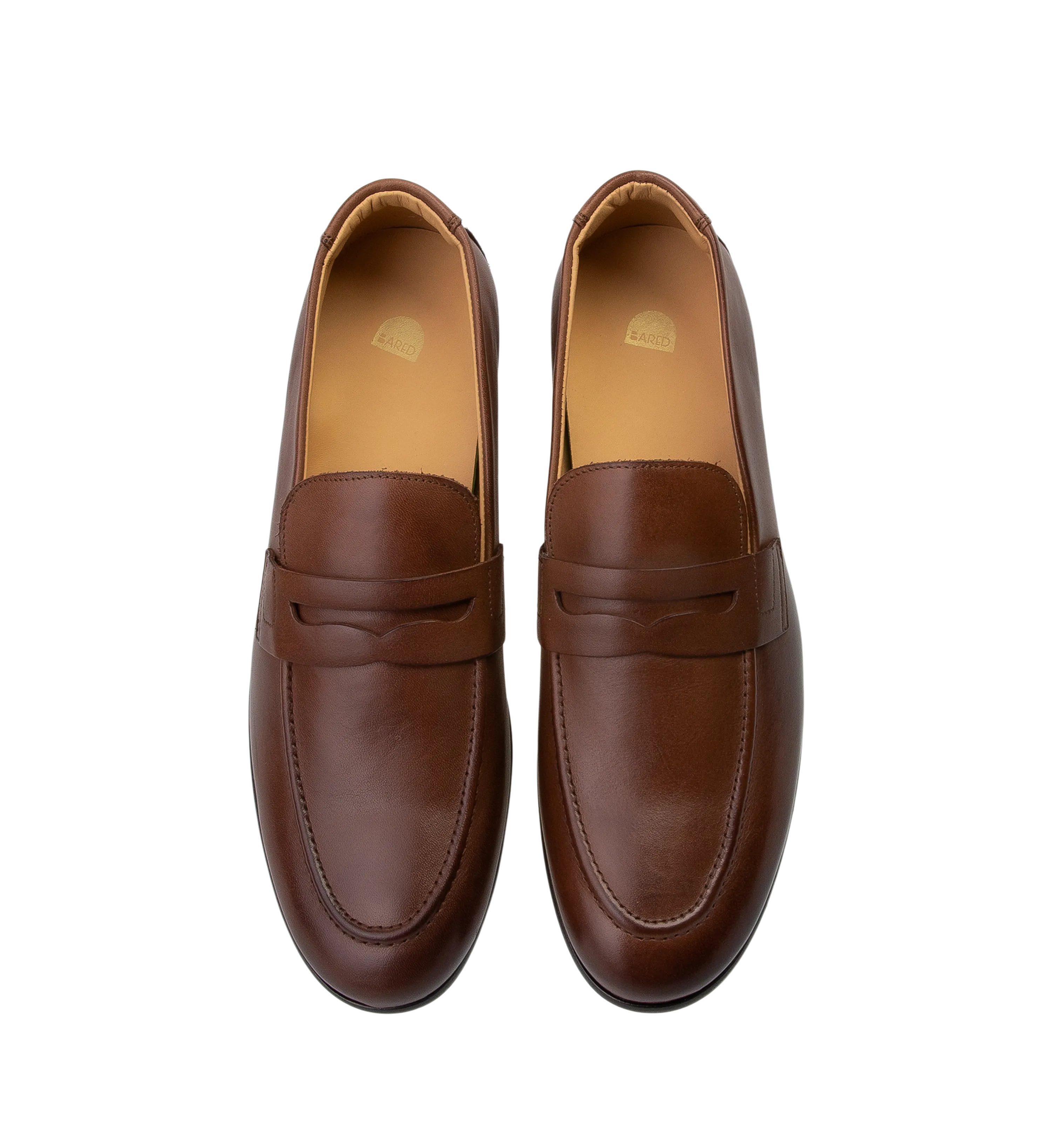 Electrum 2 Chocolate Leather Loafers
