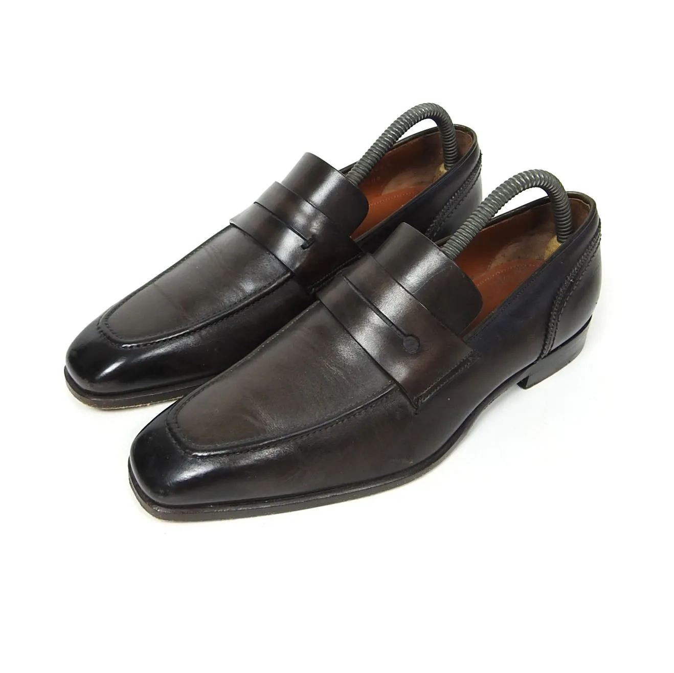 Ermenegildo Zegna Leather Loafers Size