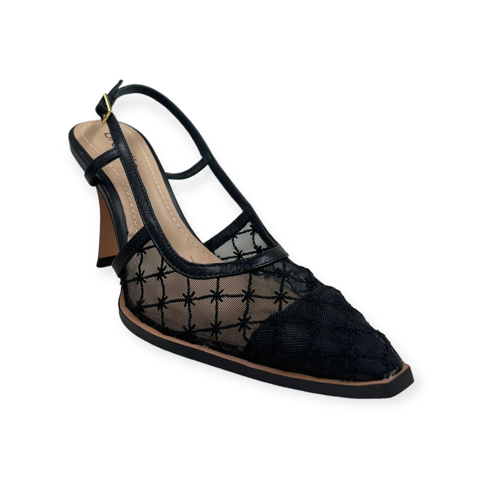 Finley Leather Sling Back