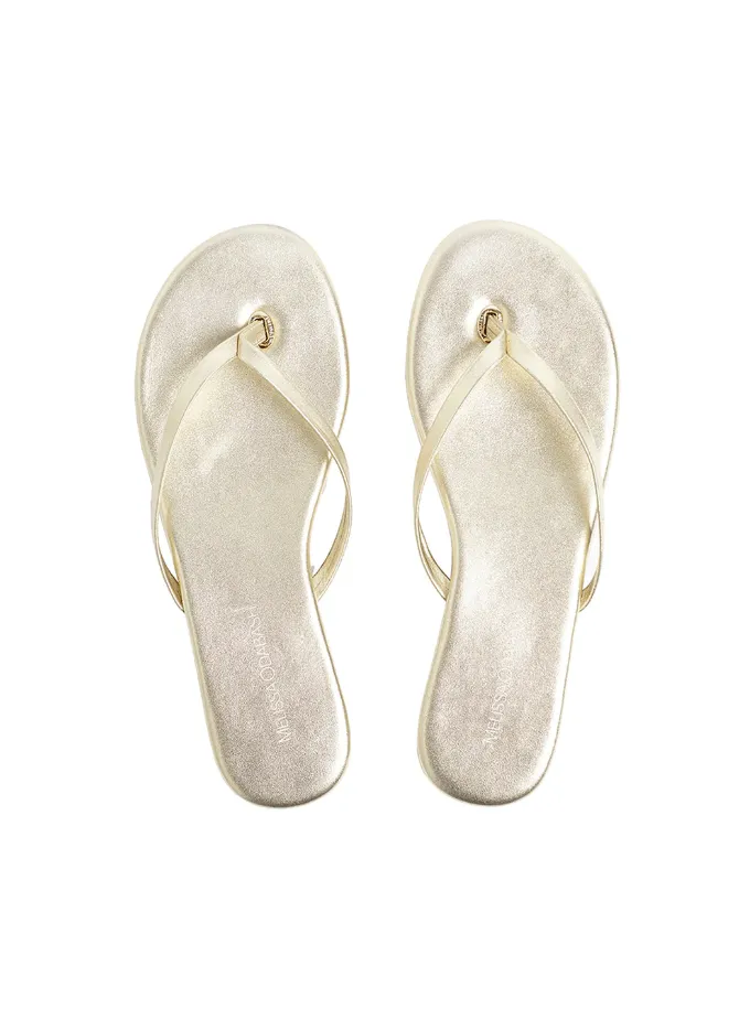 Flip Flops Gold
