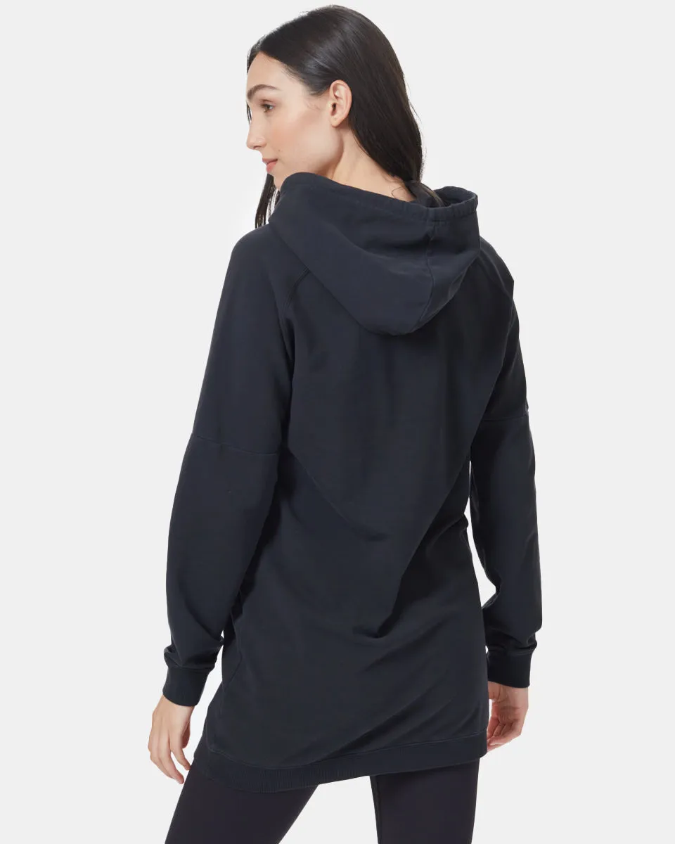 French Terry Hoodie Dress