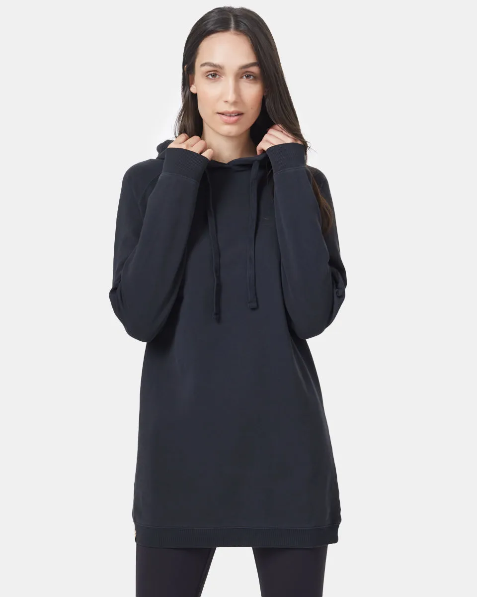 French Terry Hoodie Dress