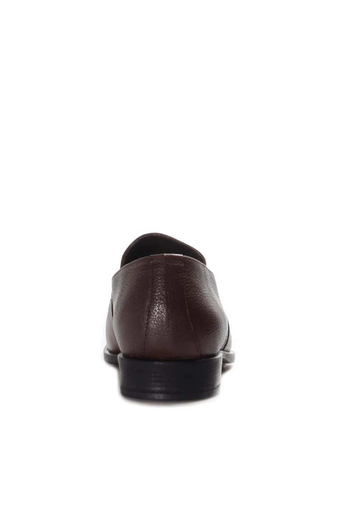 FST Genuine Leather Men's Classic Shoe 517MA1004 Brown - Ladispoli