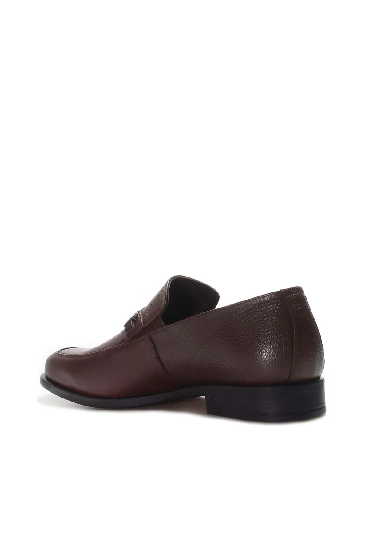 FST Genuine Leather Men's Classic Shoe 517MA1004 Brown - Ladispoli