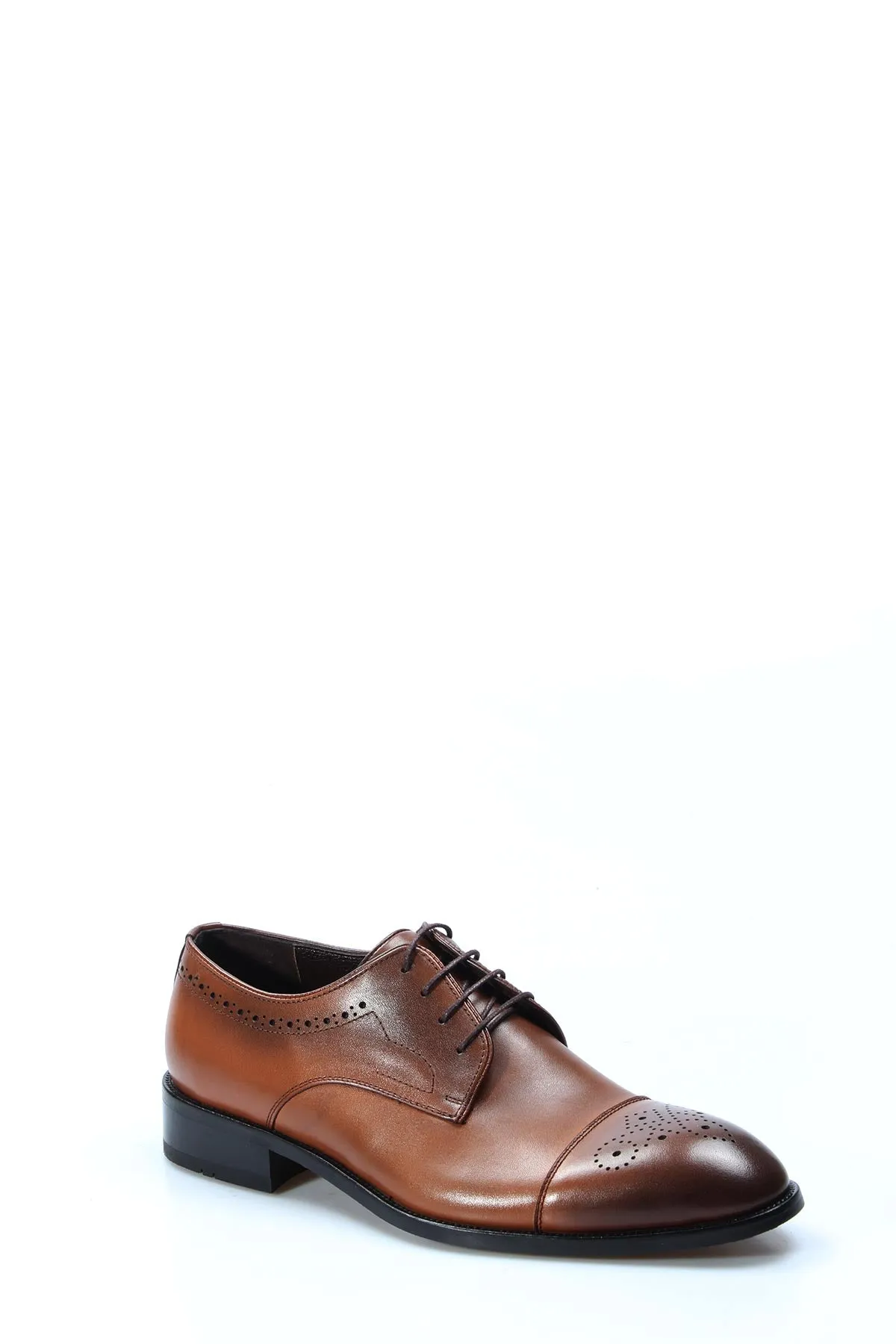 FST Genuine Leather Men's Classic Shoe 822MA78 Brown - Basel