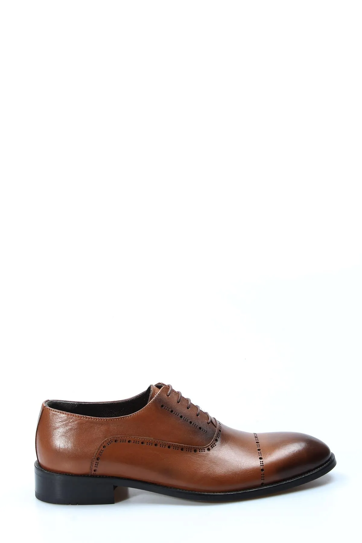 FST Genuine Leather Men's Classic Shoe 822MA90 Brown - Aventura