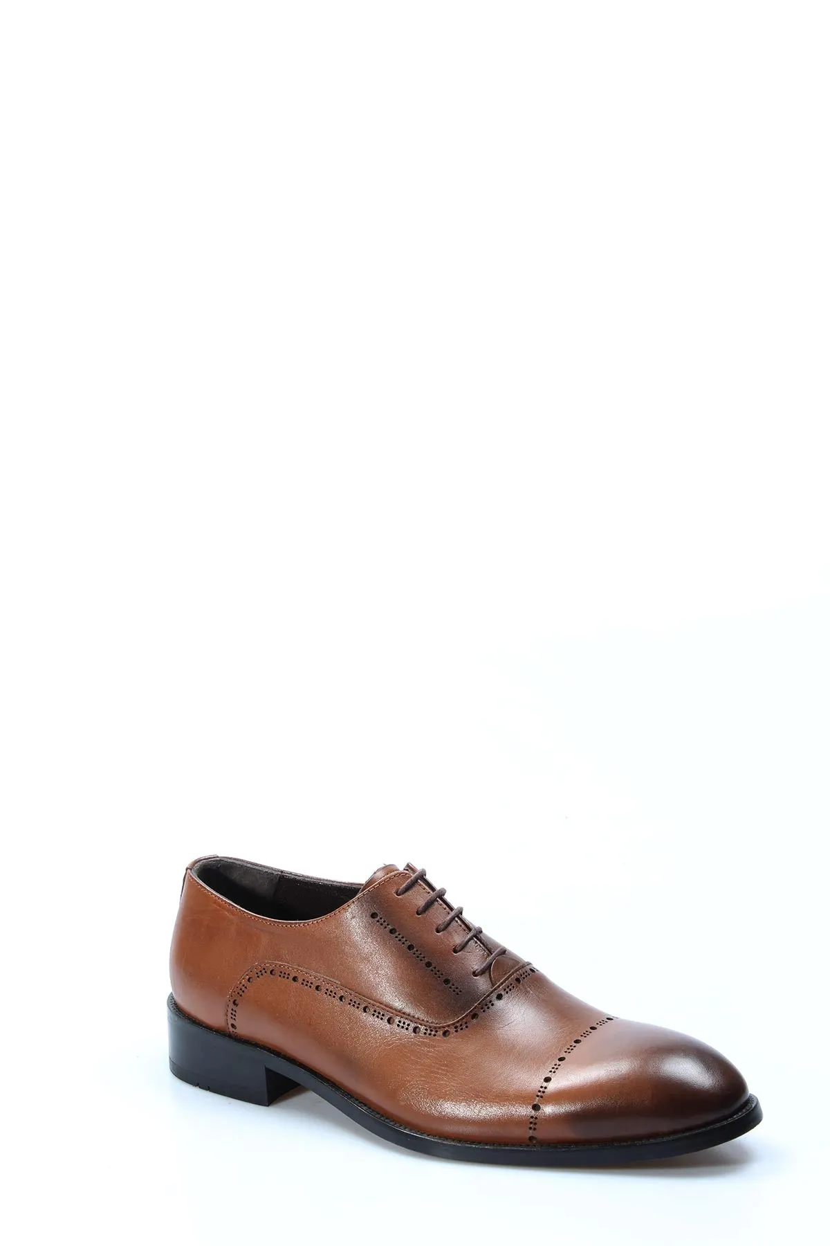 FST Genuine Leather Men's Classic Shoe 822MA90 Brown - Aventura
