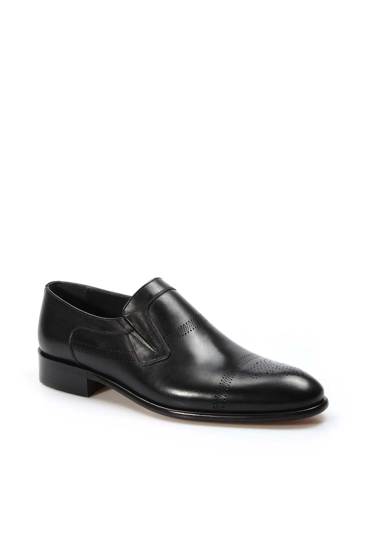 FST Genuine Leather Men's Classic Shoes 893MA4404 Black Antique - Brentwood