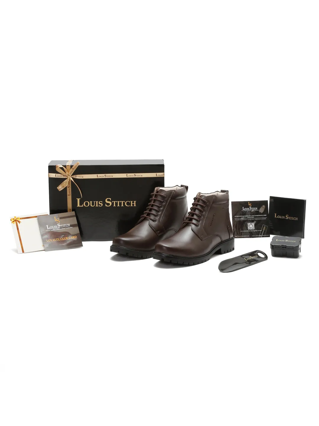 High Ankle Bikers Boots - Handmade Venezia Leather