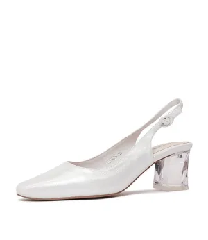 Hinnis Silver Shimmer Heels