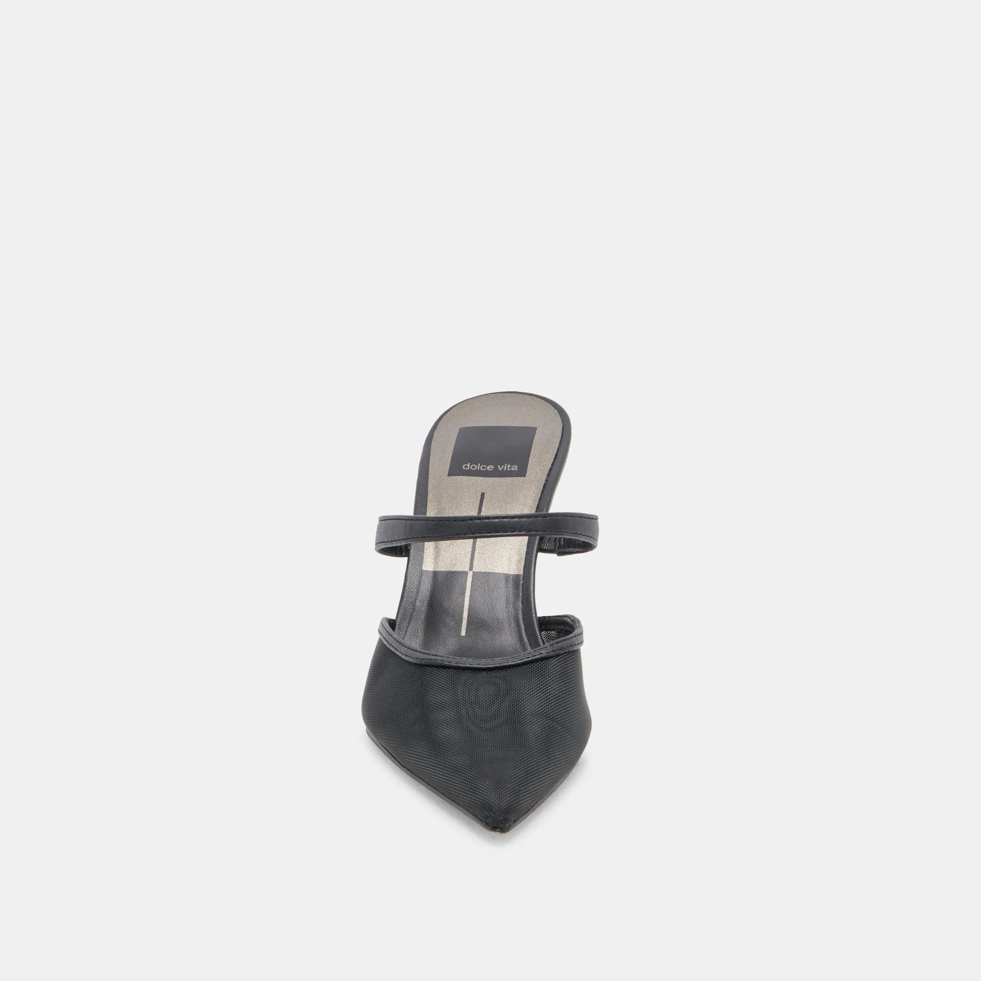 KATIK WIDE HEELS ONYX MESH