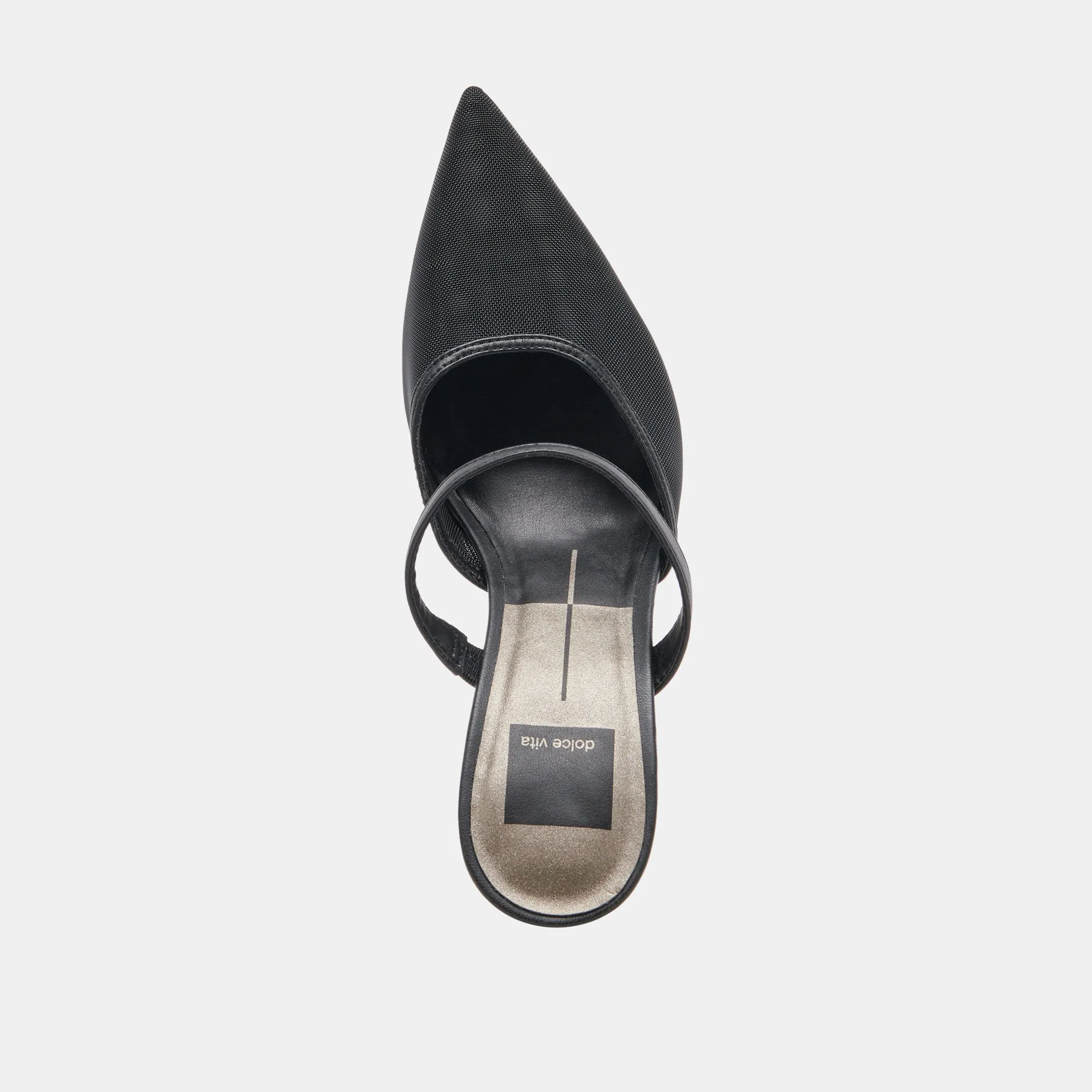 KATIK WIDE HEELS ONYX MESH