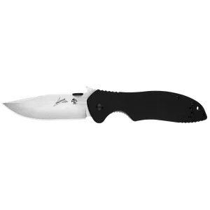 Kershaw Pocket Knife - Emerson CQC-6K D2 Drop Point Plain Edge Steel Blade | KW6034D2