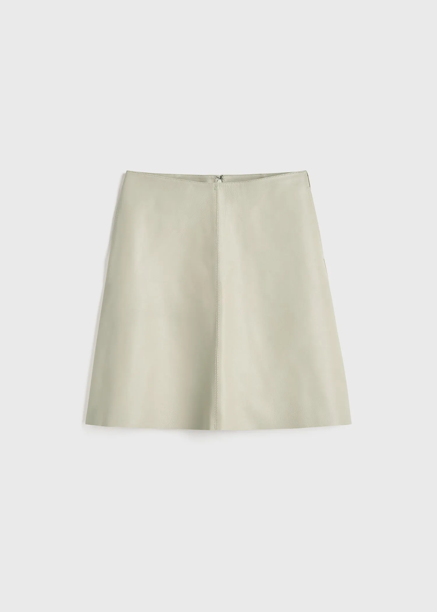 Leather skirt peanut