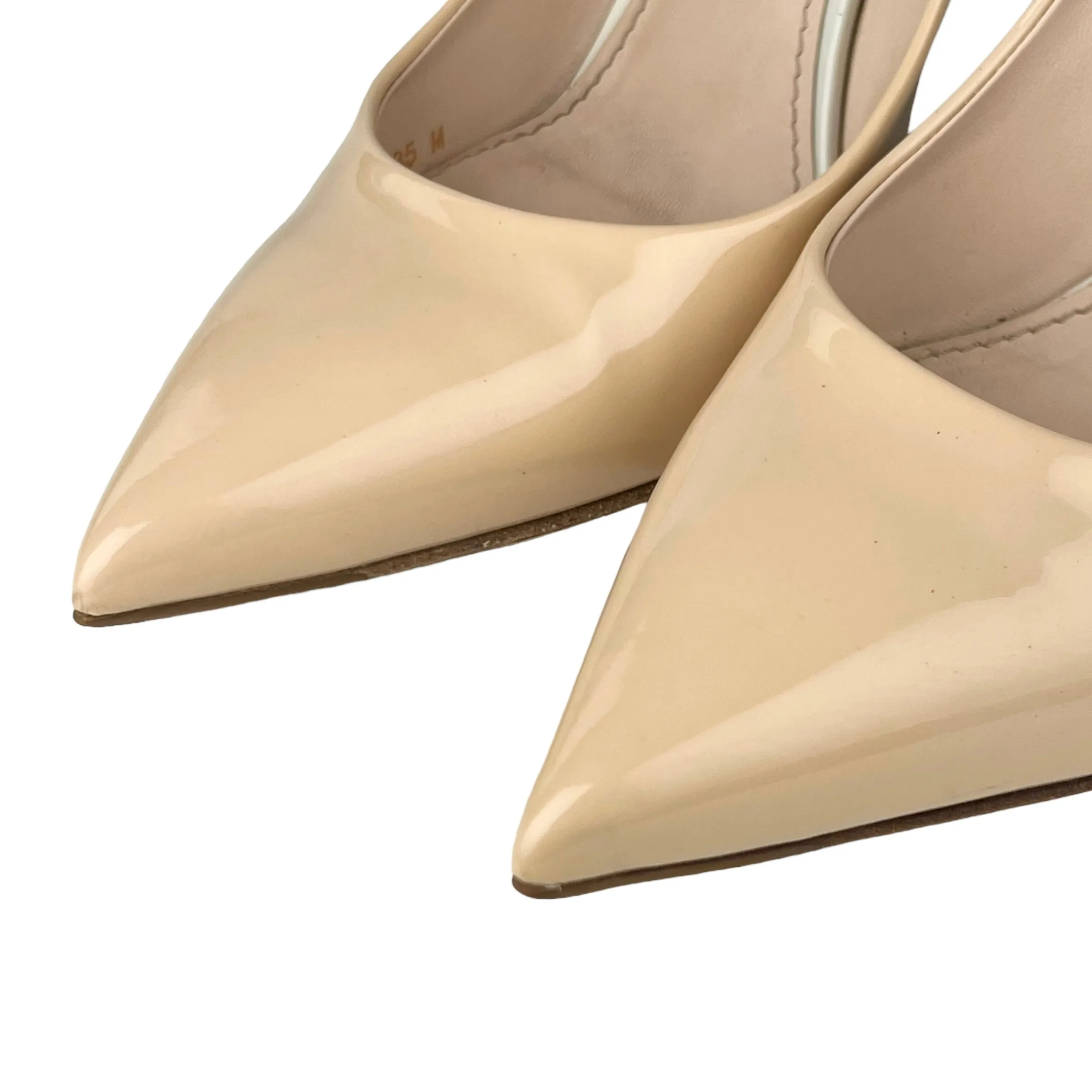 Louis Vuitton 2015 Patent Nude Eyeline Pumps