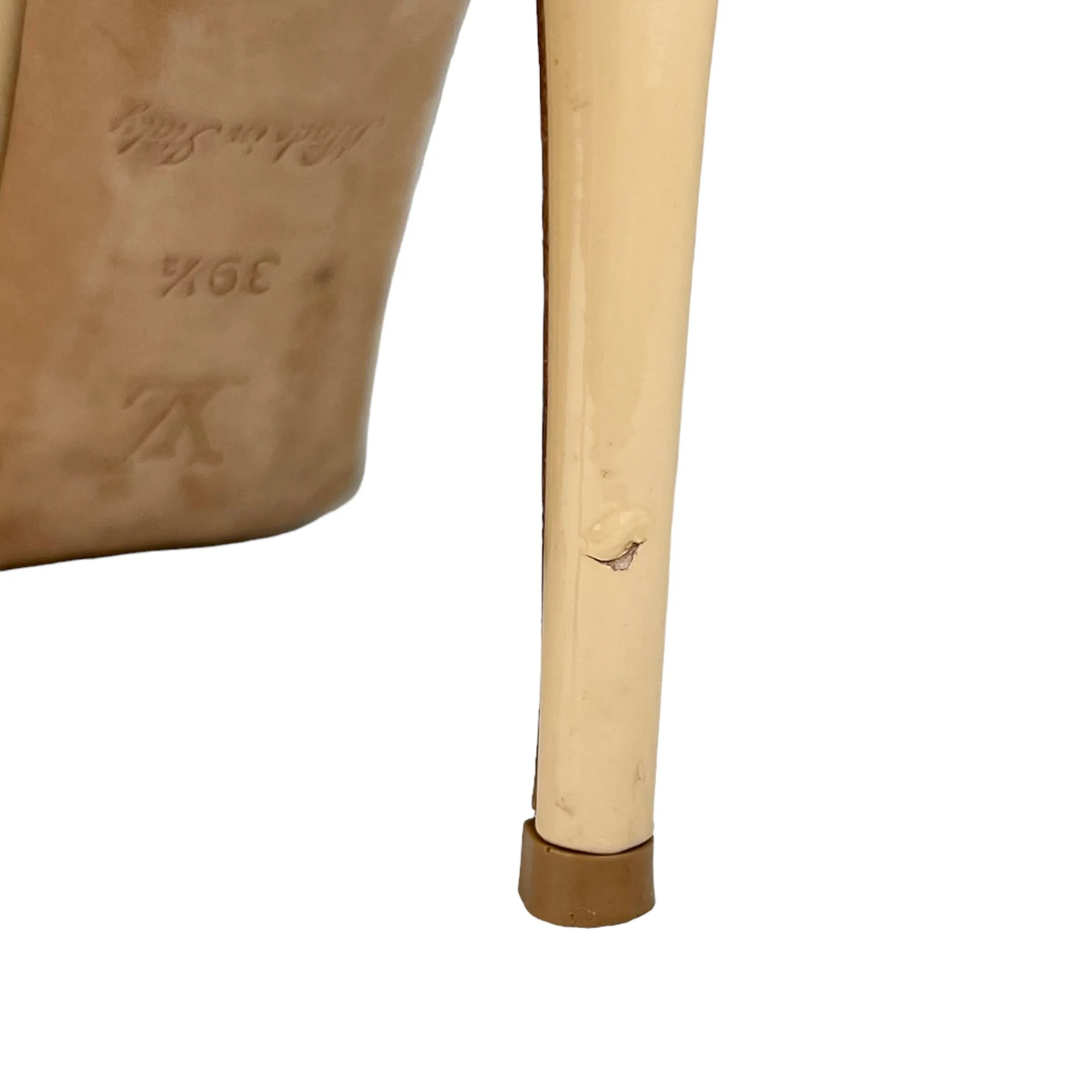 Louis Vuitton 2015 Patent Nude Eyeline Pumps