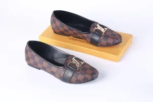 LV MONOGRAM FLAT SHOES