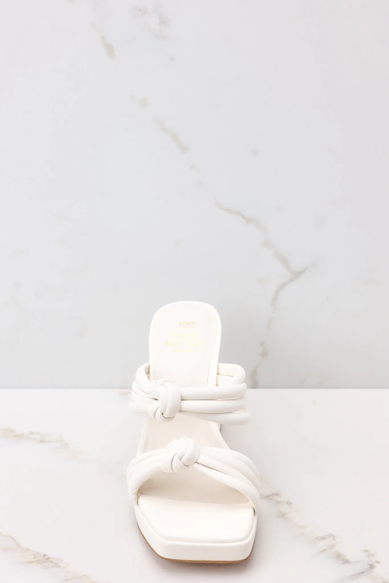 Made To Believe White Heels