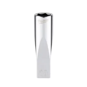 Milwaukee 10 mm X 1/4 in. drive Metric 6 Point Standard Deep Socket 1 pc