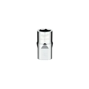 Milwaukee 45-34-9101 - 1/2 in. Drive 9/16 in. SAE 6-Point Socket with FOUR FLAT™ Sides