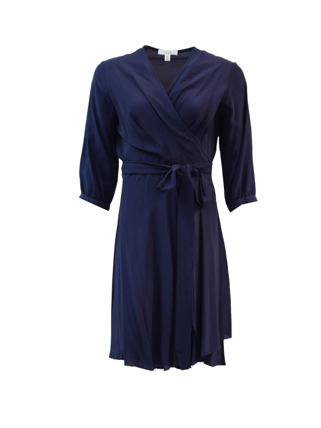 Mini Wrap Dress (Oxford)
